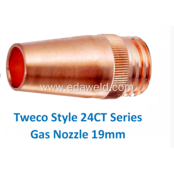 Tweco 5# 24CT75 Gas Nozzle